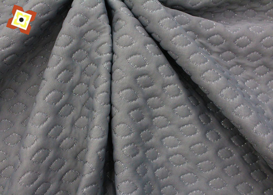 Złoty i srebrny Cool Silk Bamboo Fibre Fabric Memory Materac Poszewka na poduszkę Materiał Grafen