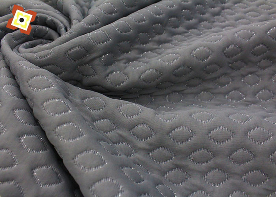 Złoty i srebrny Cool Silk Bamboo Fibre Fabric Memory Materac Poszewka na poduszkę Materiał Grafen