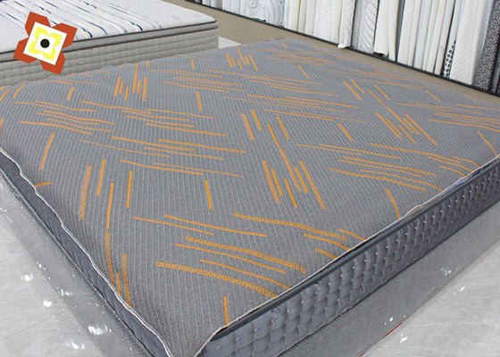 Guangzhou hurtowy Stretch Pillow Mattress Quilting Fabric Knitting Jacquard Air Layer Modal Grey materacowa tkanina