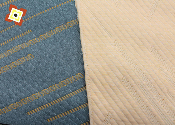 Guangzhou hurtowy Stretch Pillow Mattress Quilting Fabric Knitting Jacquard Air Layer Modal Grey materacowa tkanina