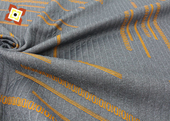 Guangzhou hurtowy Stretch Pillow Mattress Quilting Fabric Knitting Jacquard Air Layer Modal Grey materacowa tkanina