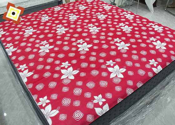 Fabryka hurtowa 100 Polyester Materac Włóczno tkanina Tricot tkanina materac tkanina