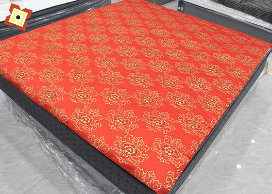 Fabryka hurtowa 100 Polyester Materac Włóczno tkanina Tricot tkanina materac tkanina