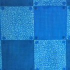 Jasnoniebieska tkanina poliestrowa odporna na roztocza, żakardowa tkanina materacowa 38g / m2