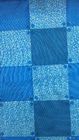 Jasnoniebieska tkanina poliestrowa odporna na roztocza, żakardowa tkanina materacowa 38g / m2