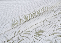 Podwójna żakardowa tkanina z włókna bambusowego Przędza barwiona poliestrowa tkanina lateksowa na materac